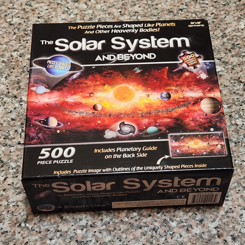 🧡3 for $20 / Solar System Puzzle 500 Pieces